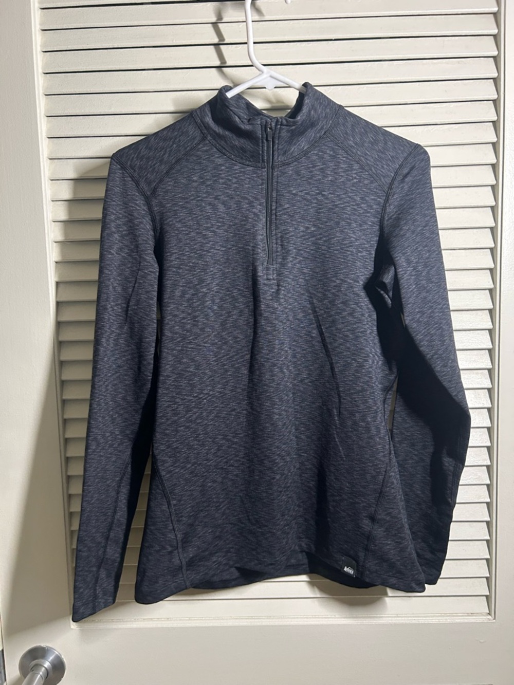 REI Quarter-Zip Athletic Pullover - Charcoal Heather